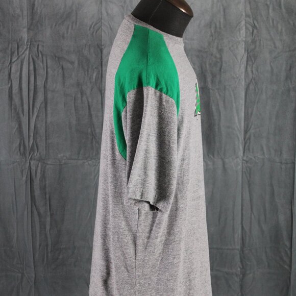 Saskatchewan Roughriders Shrit (VTG) - Logo with Green Sleeves - Men's Large - Picture 6 of 7